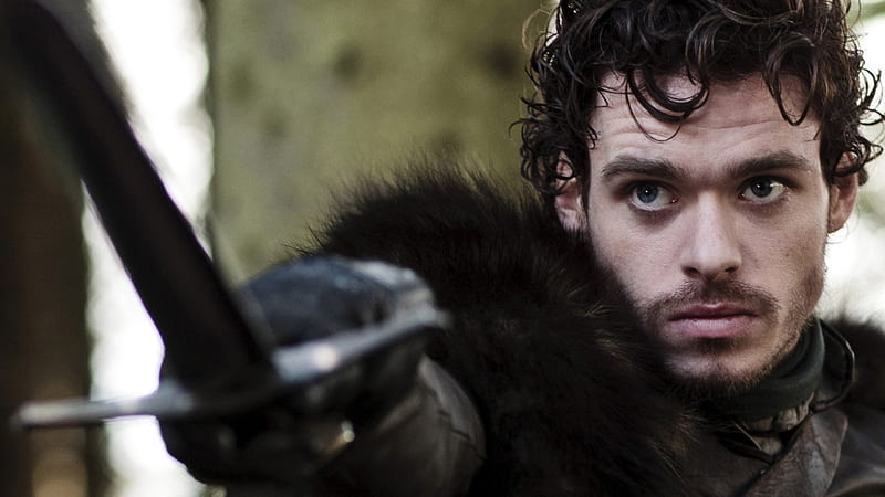 Game of Thrones 2011 -, actor, Richard Madden, robb stark, game of thrones, tv series, man, face, HD wallpaper