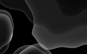 Wallpaper iPhone 14 abstract iOS 16 dark OS 24086
