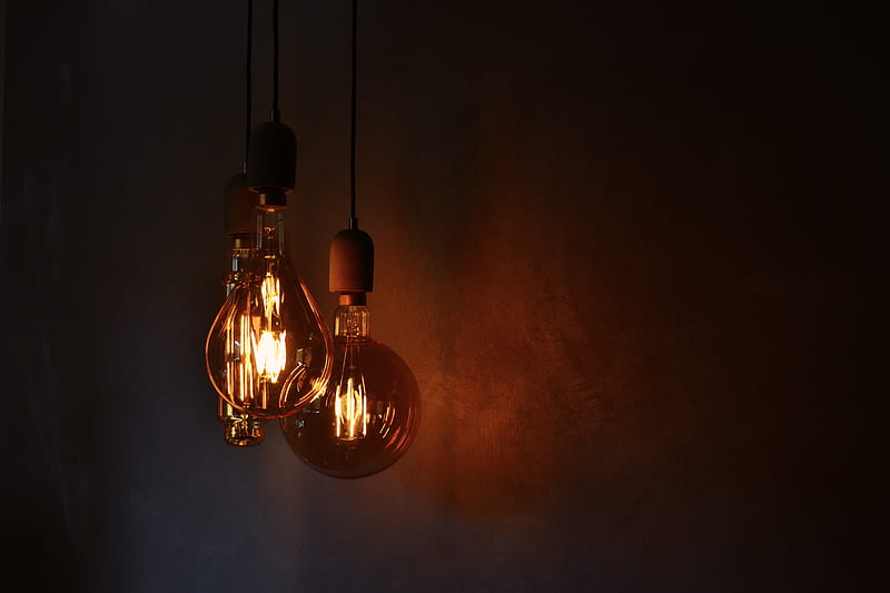 glass light bulb, HD wallpaper