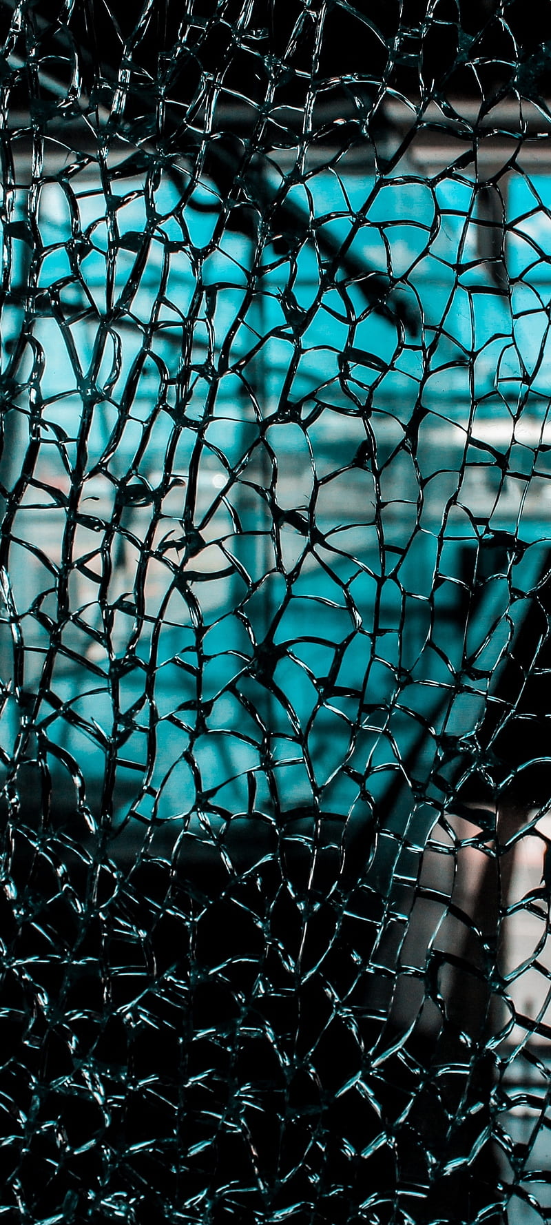 Briken Glass, background, broken glass, crack, glass, textures, theme, HD phone wallpaper