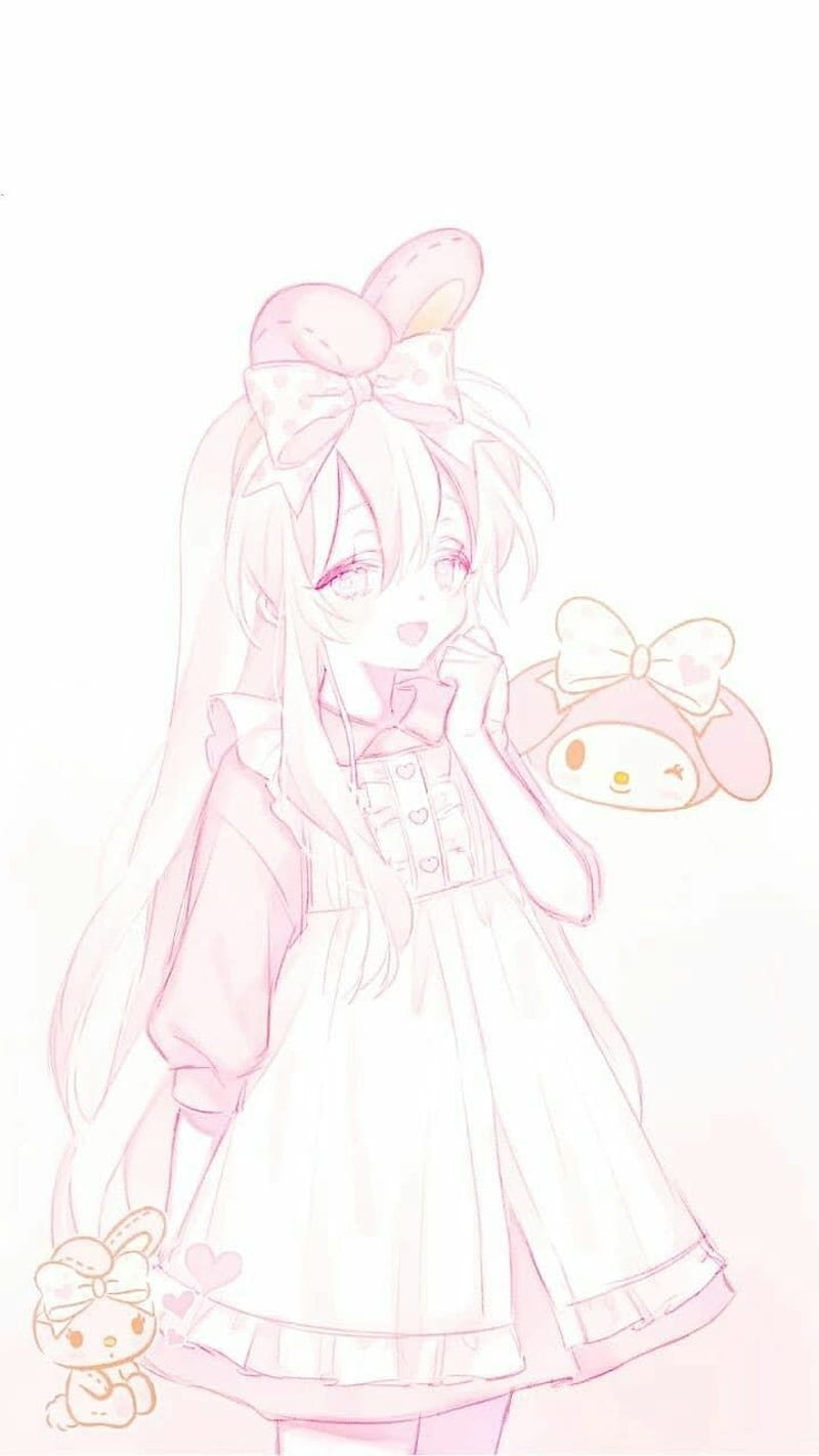Lexica - A mix between Cinnamoroll and My Melody from Sanrio, anime style