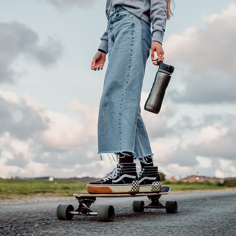skateboard, skate, skater, legs, HD phone wallpaper