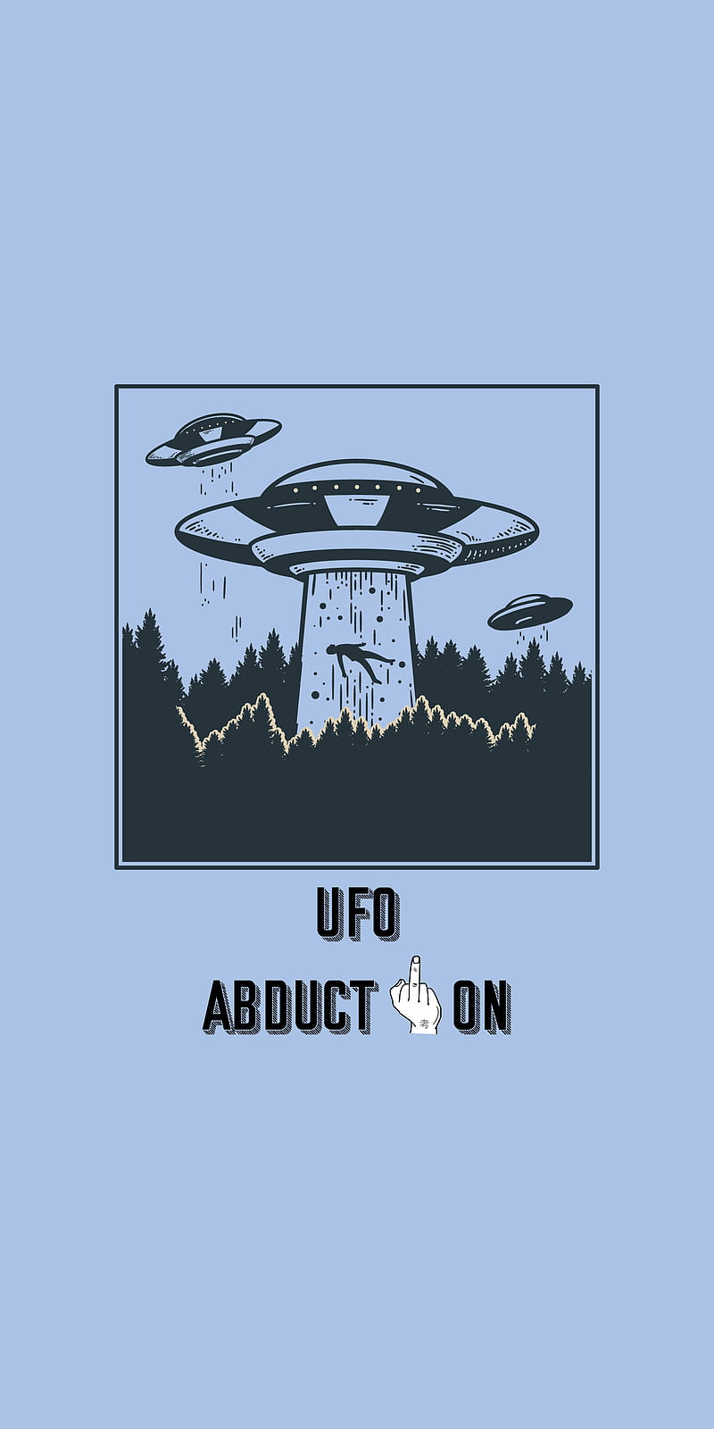 Ufo Abduction, alien, aliens, alone, funny, galaxy, man, plane, ship, HD phone wallpaper