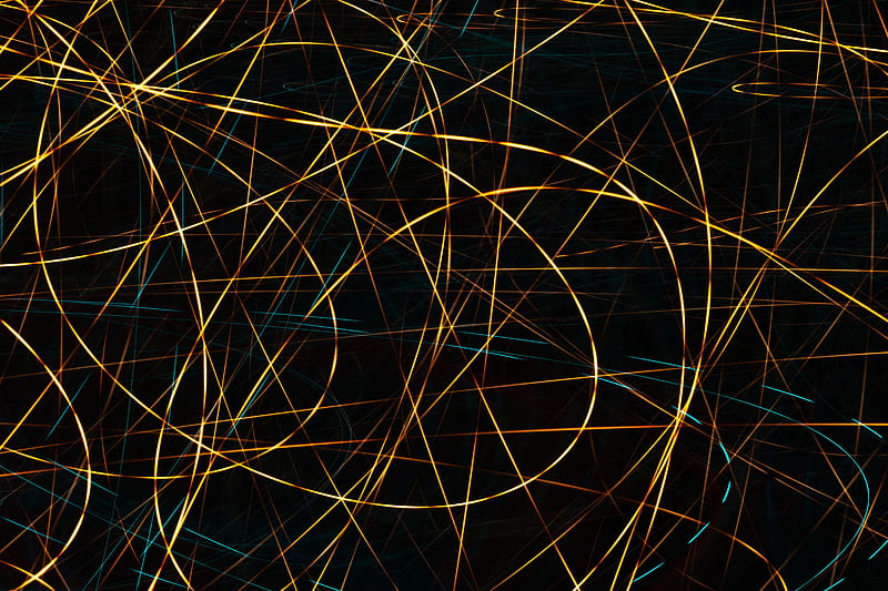 lines, intersection, tangled, abstraction, HD wallpaper