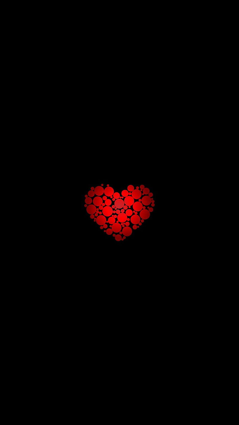 Red Heart , love, HD phone wallpaper