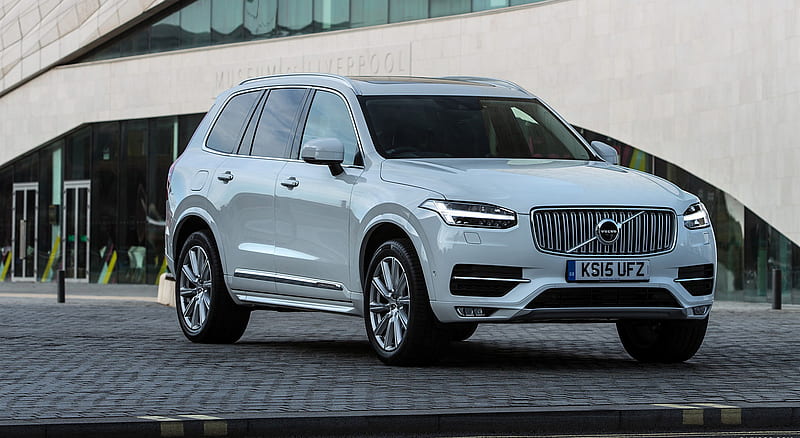 2016 Volvo XC90 (UK-Spec) Inscription (Ice White) - Front , car, HD wallpaper