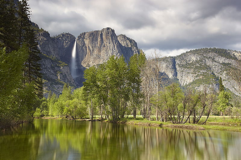 Beautiful Yosemite, rocks, grass, background, nice, stones, multicolor, mounts, national park, waterfall, paisage, mountains, white, bonito, yosemite, green, scenery, blue, lakes, foam, grays, pond, paisagem, nature, mighty, branches, scene, wonderful, yellow, surf, clouds, cenario, calm, scenario, shadows, peaks, beauty, rivers, , paysage, cena, trees, pines, lagoons, sky, panorama, water, cool, hop, landscape, colorful, gourgeous, trunks, valley, graphy, grasslands, cascades, land, mirror, tranquile, falls, amazing, view, declives, colors, plants, peaceful, natural, HD wallpaper