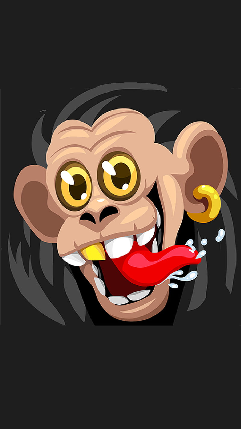 Mad Monkey, agar, io, mad, monkey, HD phone wallpaper