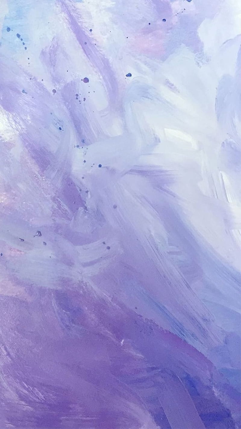Oil art, color, colored, cool, cute, fresh, lavender, lavender strokes, note, oil painting, HD phone wallpaper