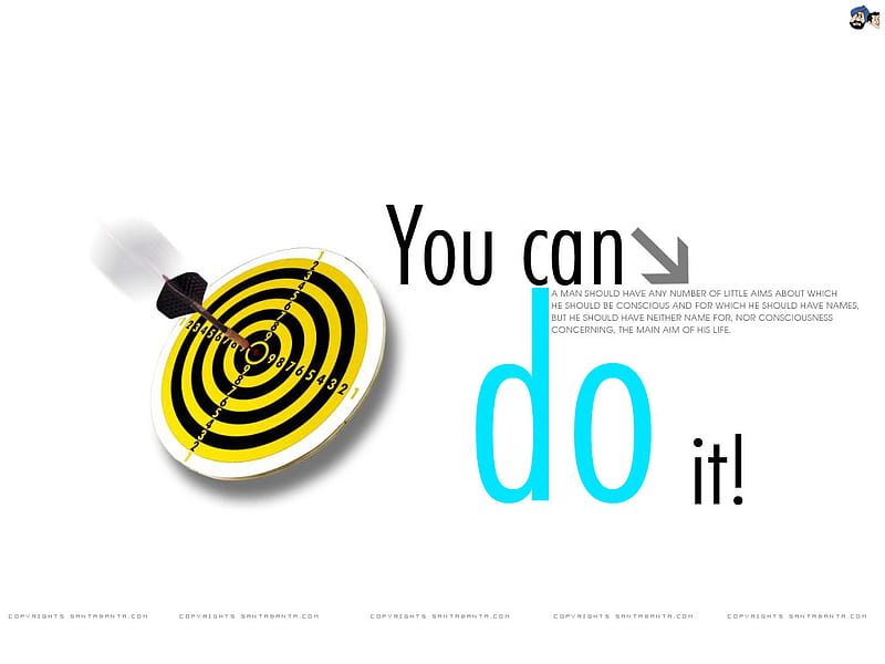 YOU CAN DO IT, os, do, attitude, HD wallpaper