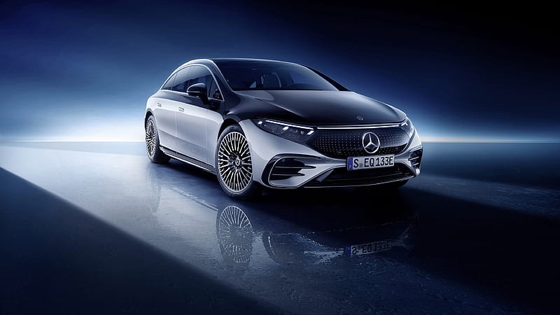 2022 Mercedes-Benz EQS, 2021 Shanghai Motor Show, Electric, Sedan, car, HD wallpaper