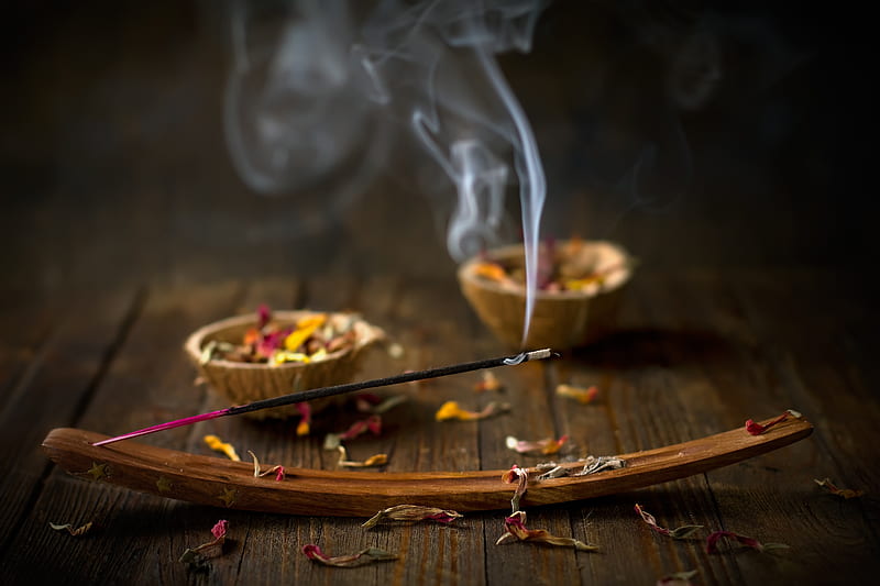 Incense, Smell, calm, pure, meditate, HD wallpaper
