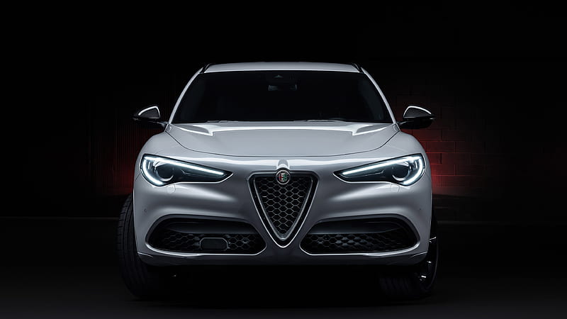 Alfa Romeo, Alfa Romeo Stelvio, Alfa Romeo Stelvio Veloce Ti, Car, SUV, White Car, HD wallpaper