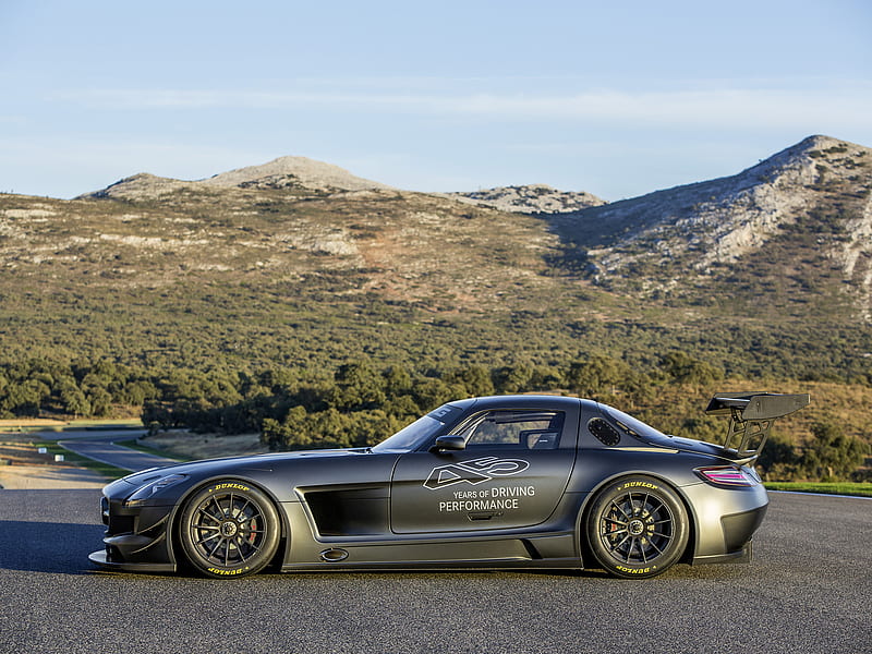 2013 Mercedes-Benz SLS AMG GT3 45th Anniversary, Coupe, V8, car, HD wallpaper