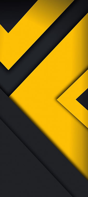 background black and yellow