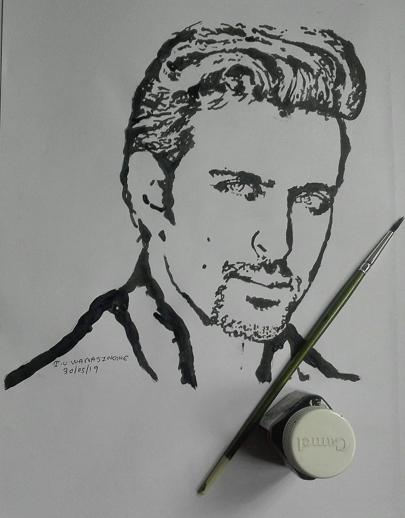 Coloured pencil sketch of Hrithik Roshan by Iamsahilartist on DeviantArt