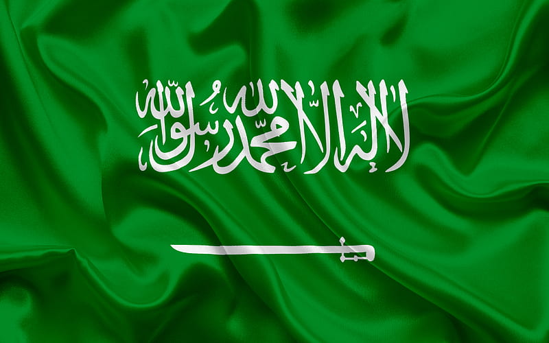HD wallpaper saudi arabia flag green silk flag national symbols saudi arabia