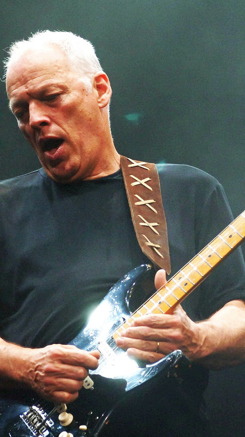 David Gilmour, english, guitarist, pink floyd, singer, songwriter, HD phone wallpaper