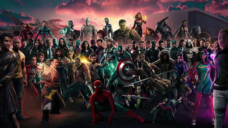 Avengers Mashup, superheroes, avengers, artist, artwork, digital-art, HD wallpaper