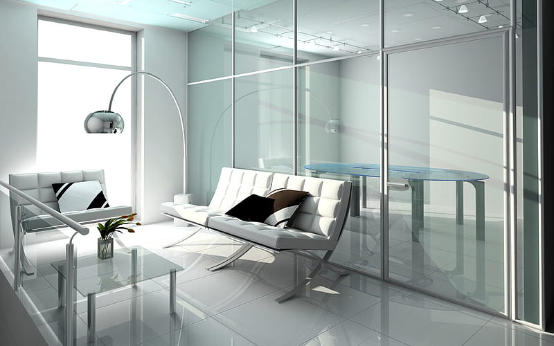 Modern bright interior, office, white design, interior of the psychologist  office, HD wallpaper | Peakpx