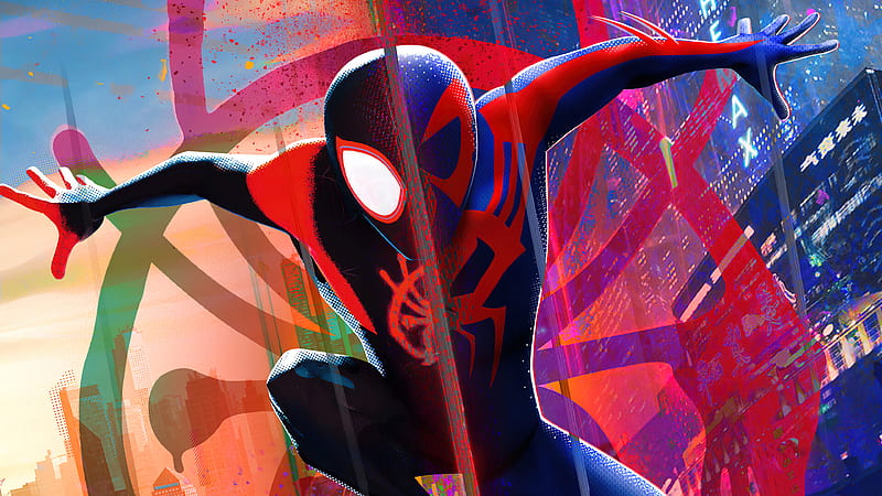 Miles Morales Spider-Man Across The Spider-Verse, HD wallpaper