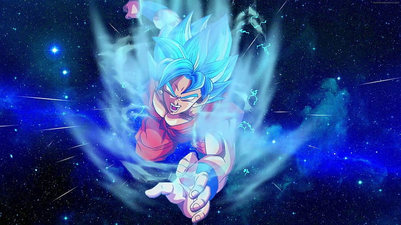 DRAGON BALL SUPER SAIYAN BLUE GOKU LIVE, HD wallpaper | Peakpx