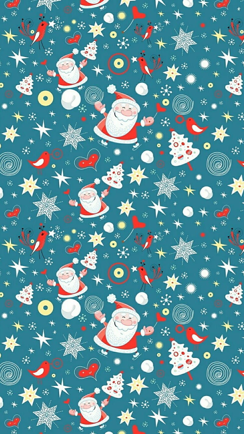Christmas Pattern Wallpaper Hd | vlr.eng.br