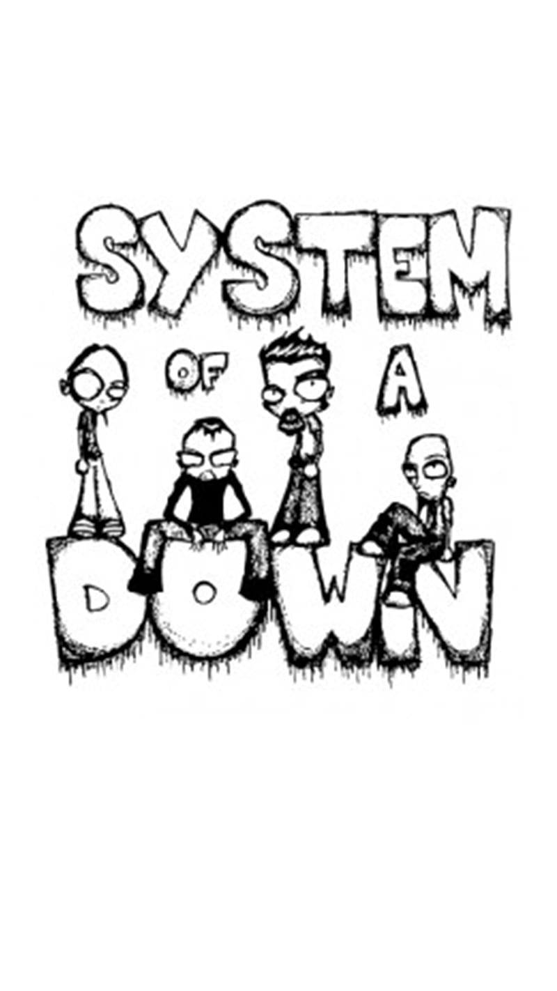System Of A Down, daron, john, metal, rock, serj, shavo, HD phone wallpaper