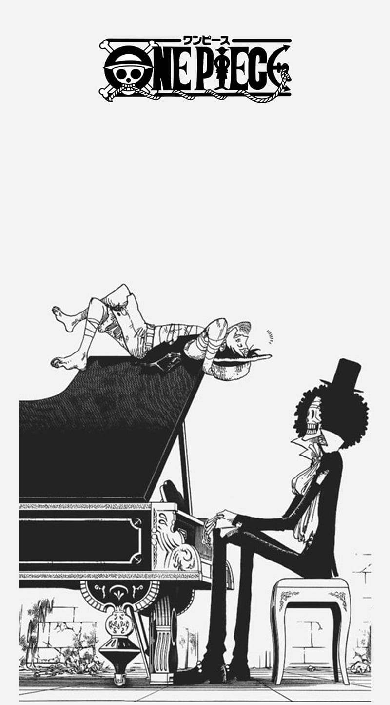 Brook, Anime, Luffy, One Piece, Manga, HD phone wallpaper