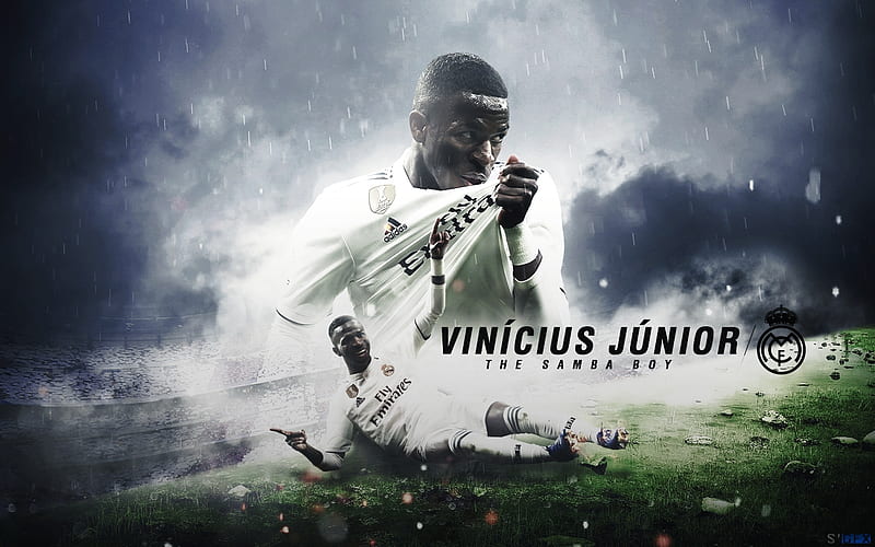 Vinícius Júnior, soccer, real madrid, vinicius, vinicius jr, vinicius junior, HD wallpaper