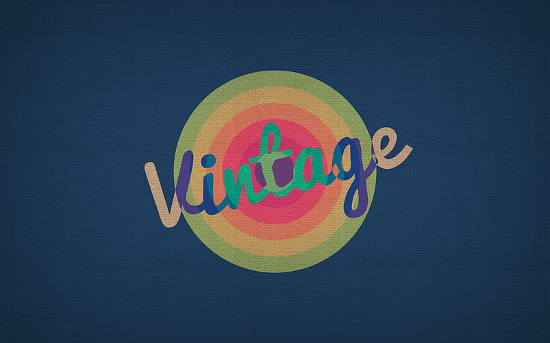 Vintage Typography, vintage, typography, HD wallpaper
