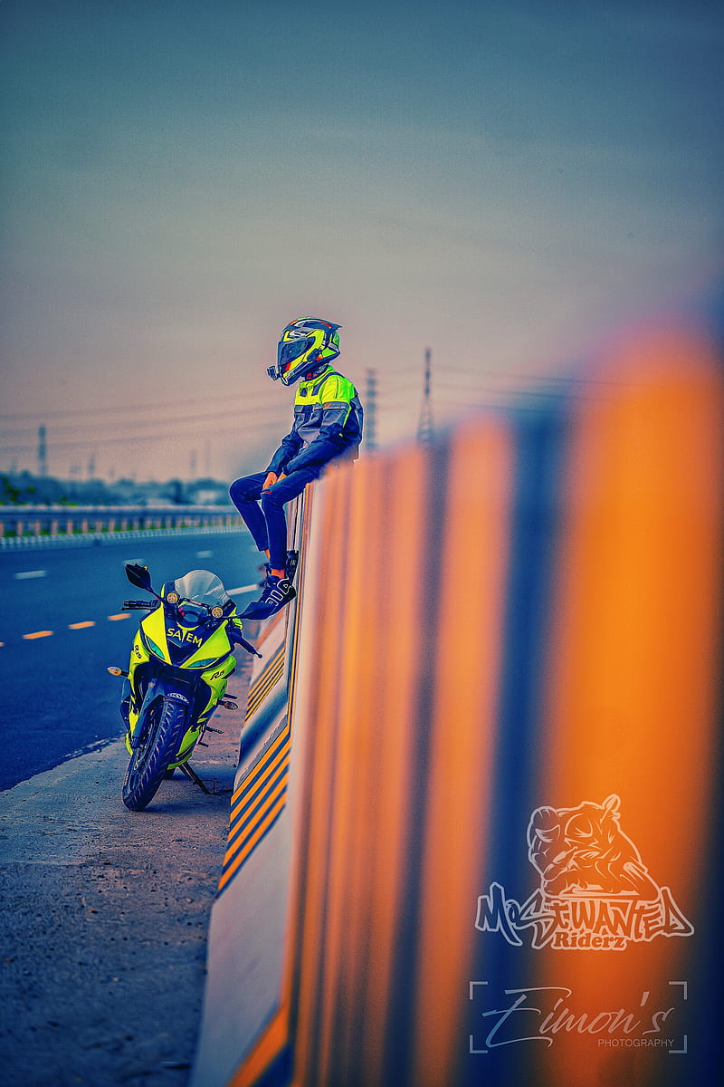 Yamaha r15 v3 Neon, bike, helmet, helmets, motor, motorcycle, motors,  sport, HD phone wallpaper | Peakpx