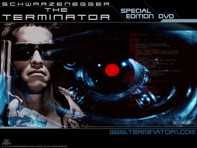 the terminator, cyborg, t-800, csm101, infiltration unit, HD wallpaper