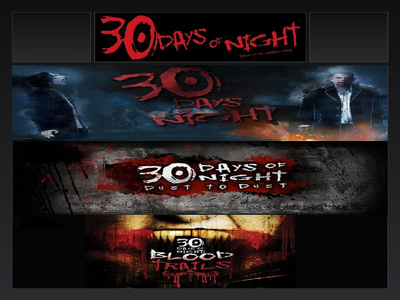 30 Days of Night, vampire, horror, movie, alaska, HD wallpaper