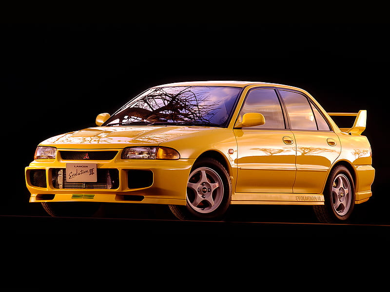 1995 Mitsubishi Lancer GSR Evolution III, Inline 4, Sedan, Turbo, car, HD wallpaper