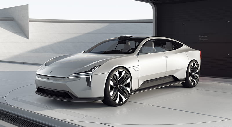 2020 Polestar Precept Concept - Front Three-Quarter , car, HD wallpaper 2020 Polestar Precept Concept - Front Three-Quarter , car, HD wallpaper