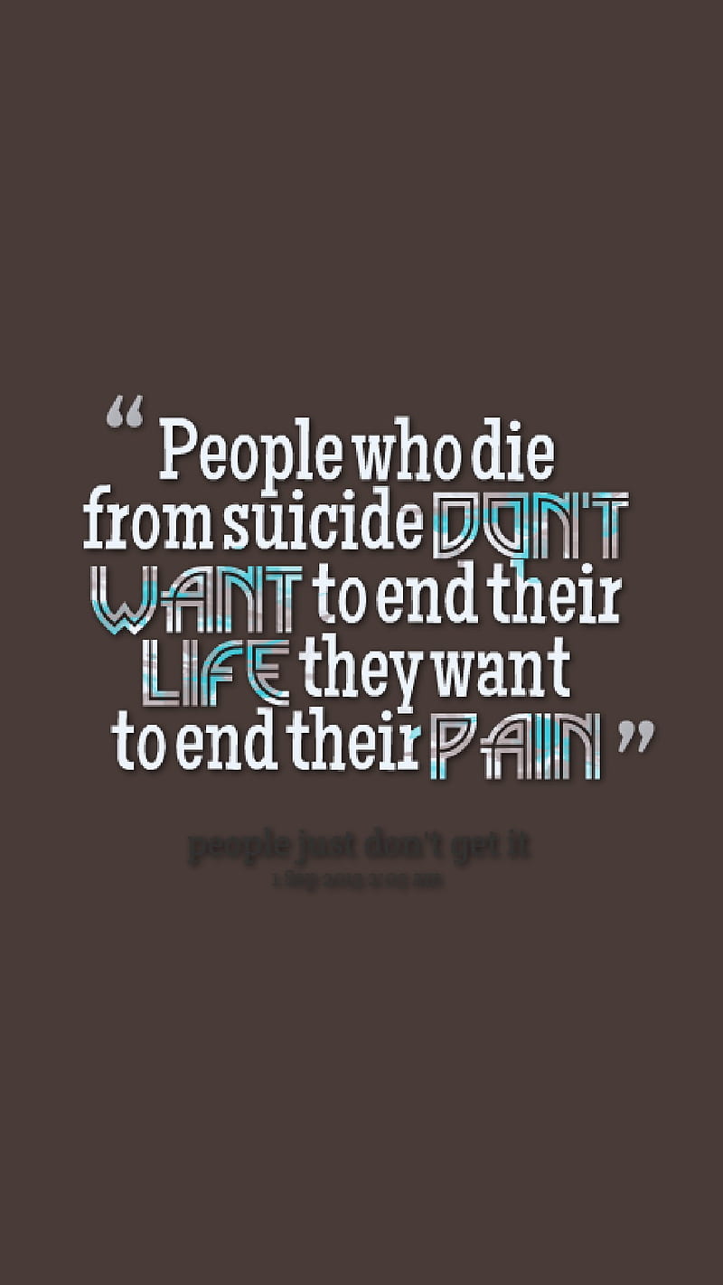 people end pain, depressed, hurt, suicide, HD phone wallpaper