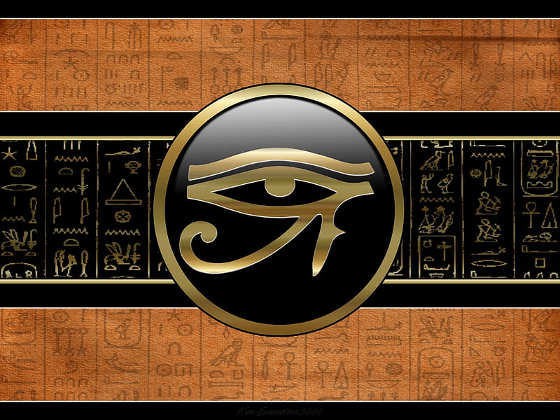 Eye Of Ra, egyptian, ra, god, eye, HD wallpaper