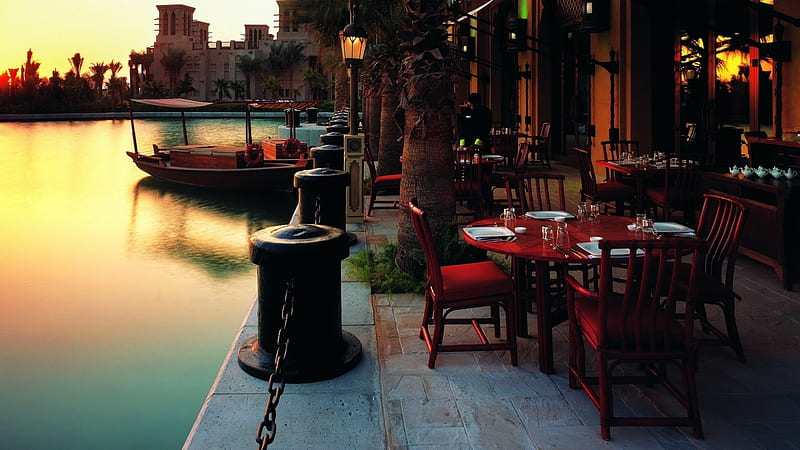 Romantic Outdoor Restaurant, Building, Restaurant, Outdoor, Romantic, HD wallpaper
