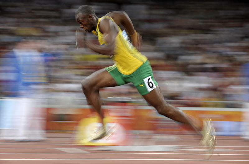 Usain Bolt, athlete, bolt, running, usain, god, HD wallpaper