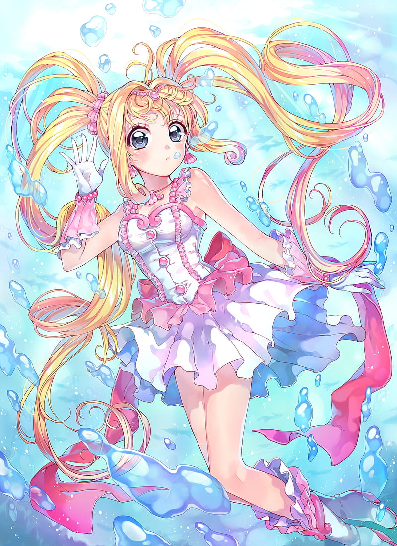 Luchia, anime, mermaid melody, HD phone wallpaper