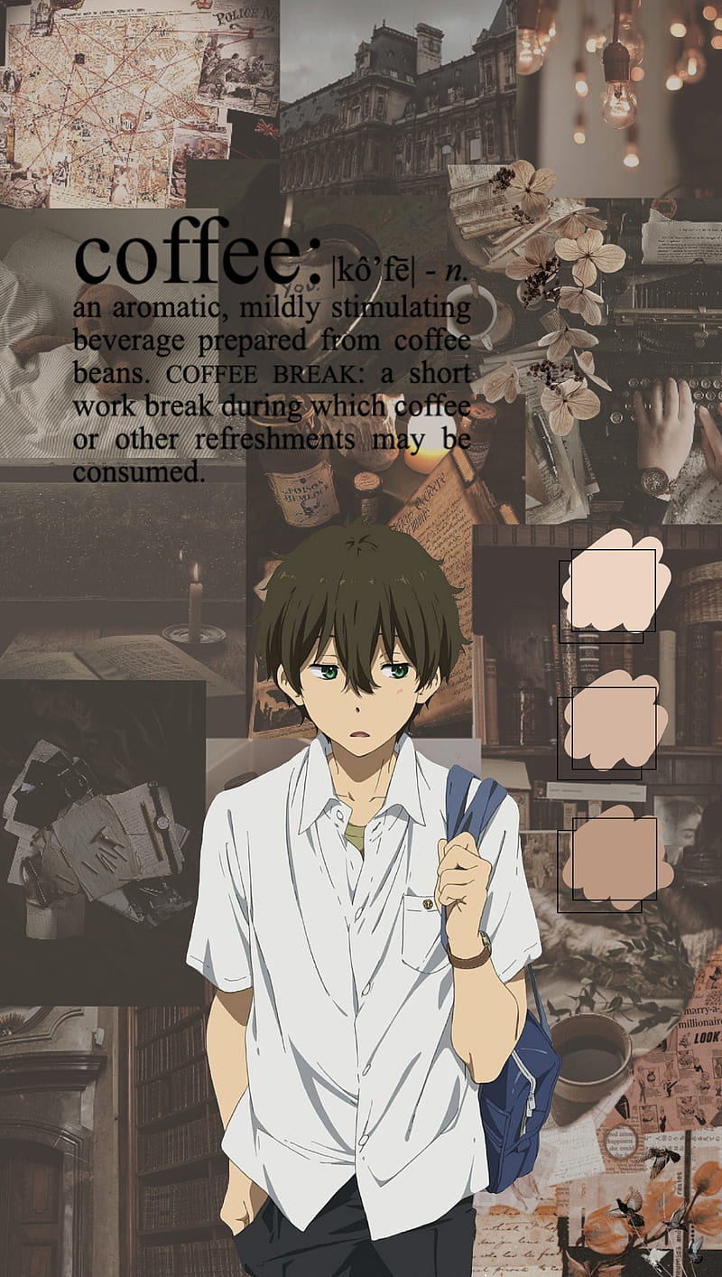 Oreki Houtarou, anime, hyouka, HD phone wallpaper | Peakpx