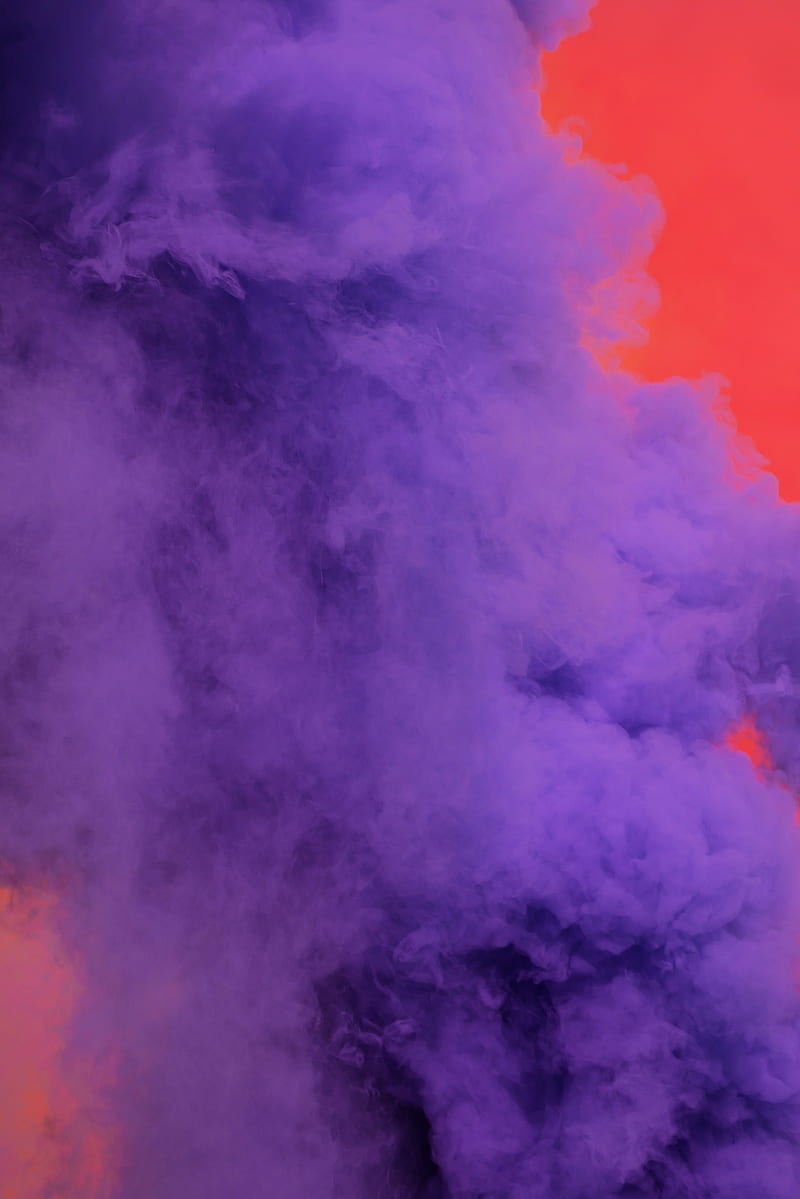 purple smoke, HD phone wallpaper