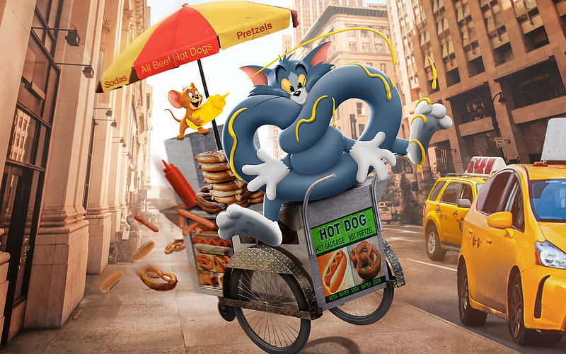 Tom and Jerry 2021 Cartoon Movie Poster, HD wallpaper | Peakpx