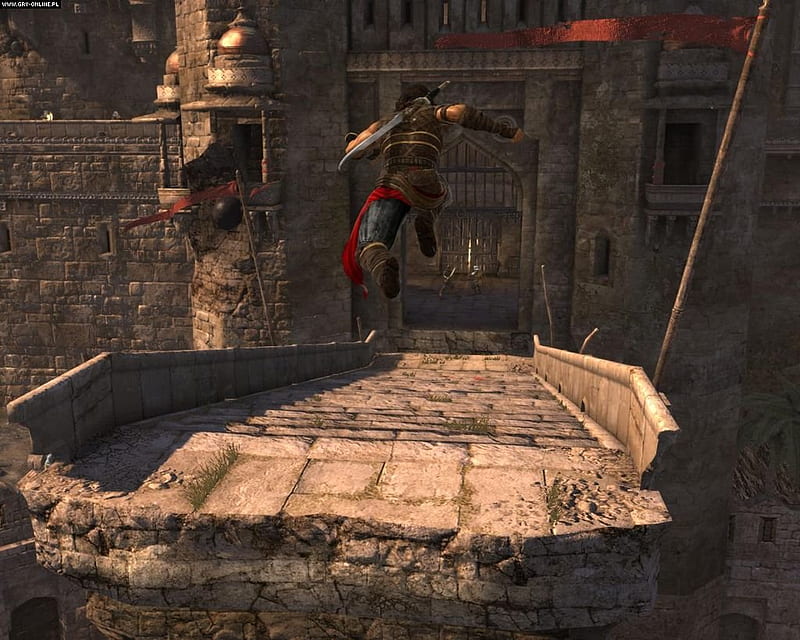 Broken Castle, stunt, fighting, action, prince of persia, pop, video game, game, adventure, 2010, warrior, prince of persia the forgotten sands, castle, HD wallpaper