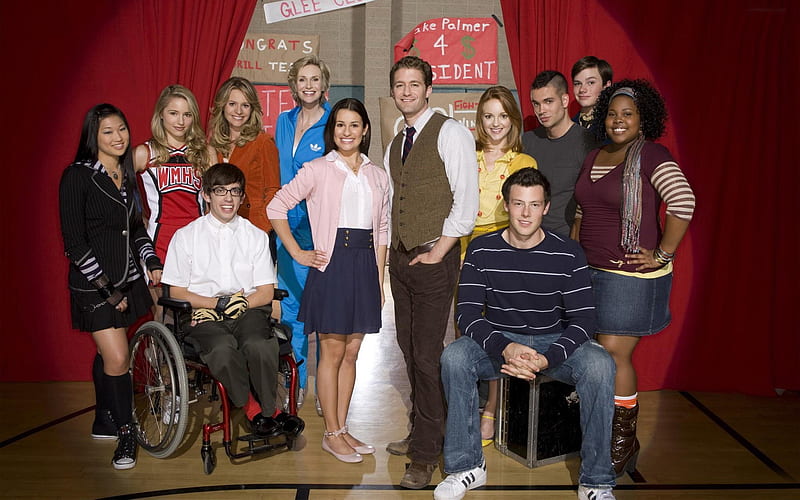 Glee American TV series 02, HD wallpaper