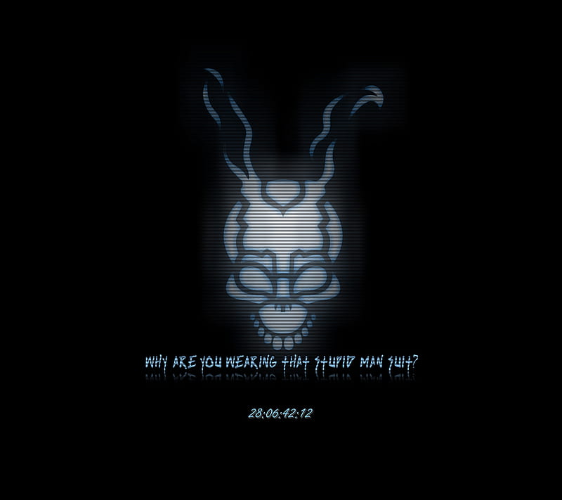 Darko, bunny, donnie darko, film, hare, movie, rabbit, HD wallpaper
