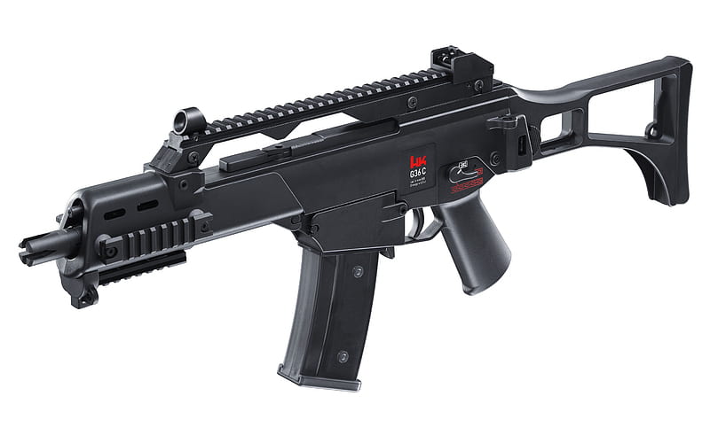 HK G36, Assault rifle, firearms, Heckler and Koch G36, HD wallpaper