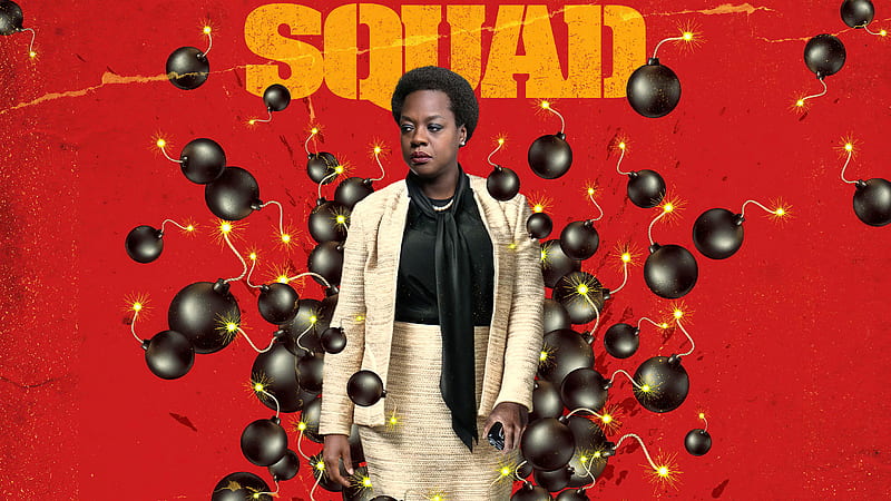 Movie, The Suicide Squad, Amanda Waller, Viola Davis, HD wallpaper