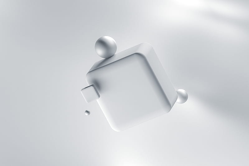 white apple charging adapter on white surface, HD wallpaper